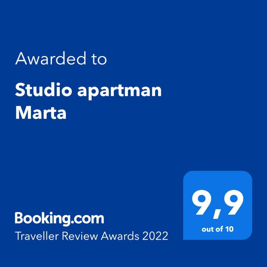 شقة كورينيتسا  في Studio Apartman Marta المظهر الخارجي الصورة